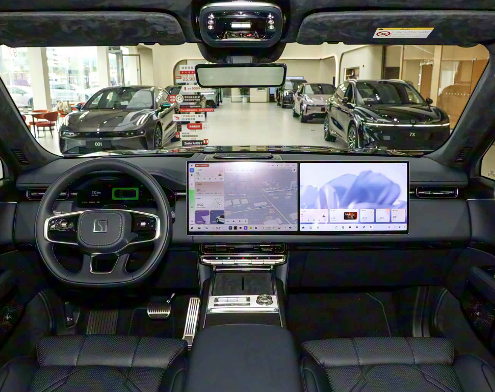 Zeekr 9X Hyper, серебряный