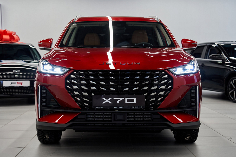 Jetour X70+ Престиж, красный