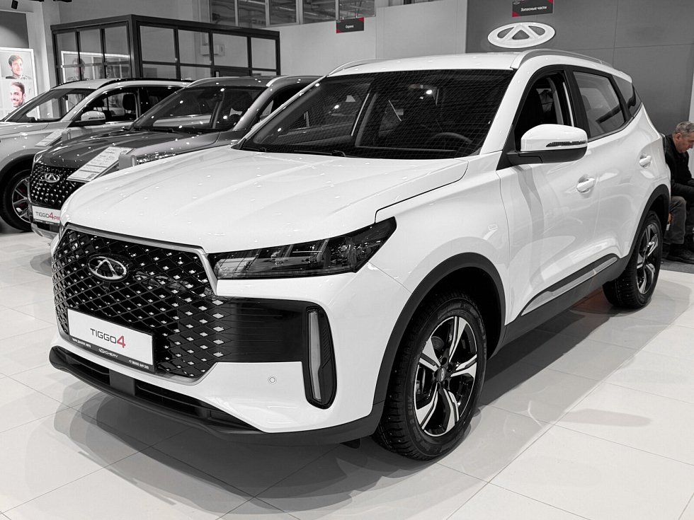 Chery Tiggo 4 Active, белый