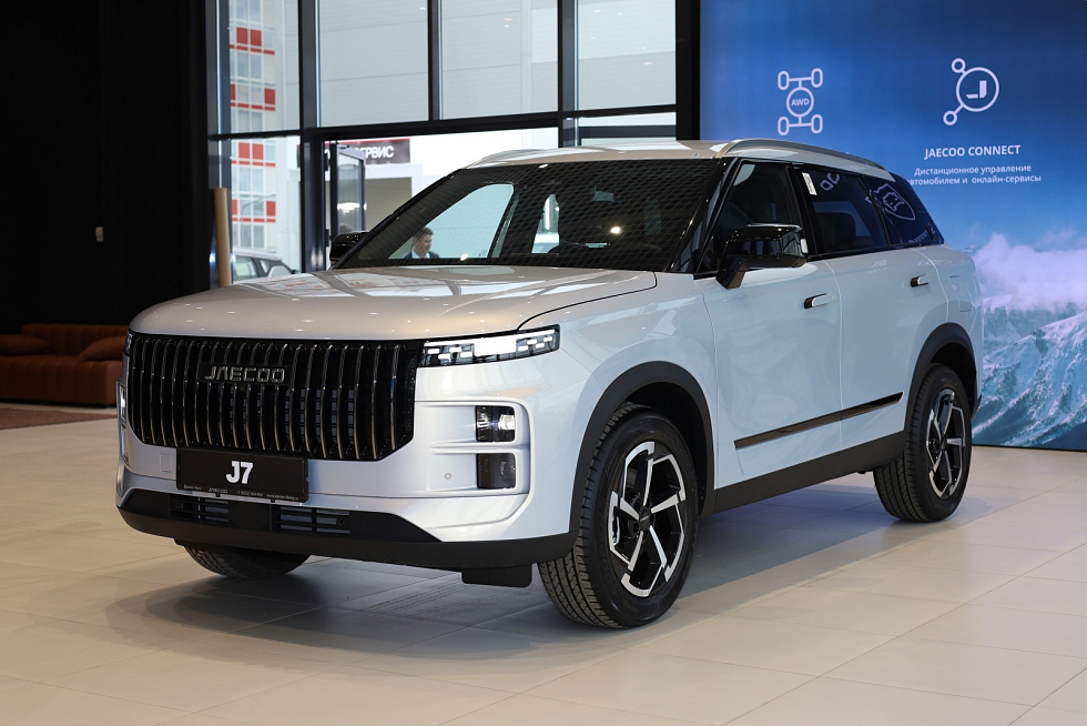 Jaecoo J7 Supreme, серебряный