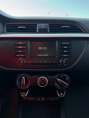Kia Rio Comfort, 2017 года, пробег 112332 км