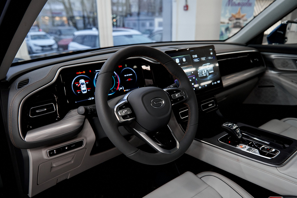 GAC GS8 GX Premium, серебряный