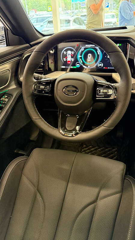 GAC GS8 Lounge HEV, серебряный