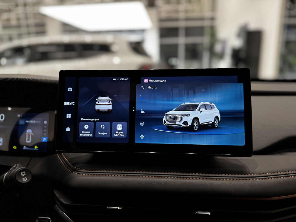 Geely Okavango Флагман, серый