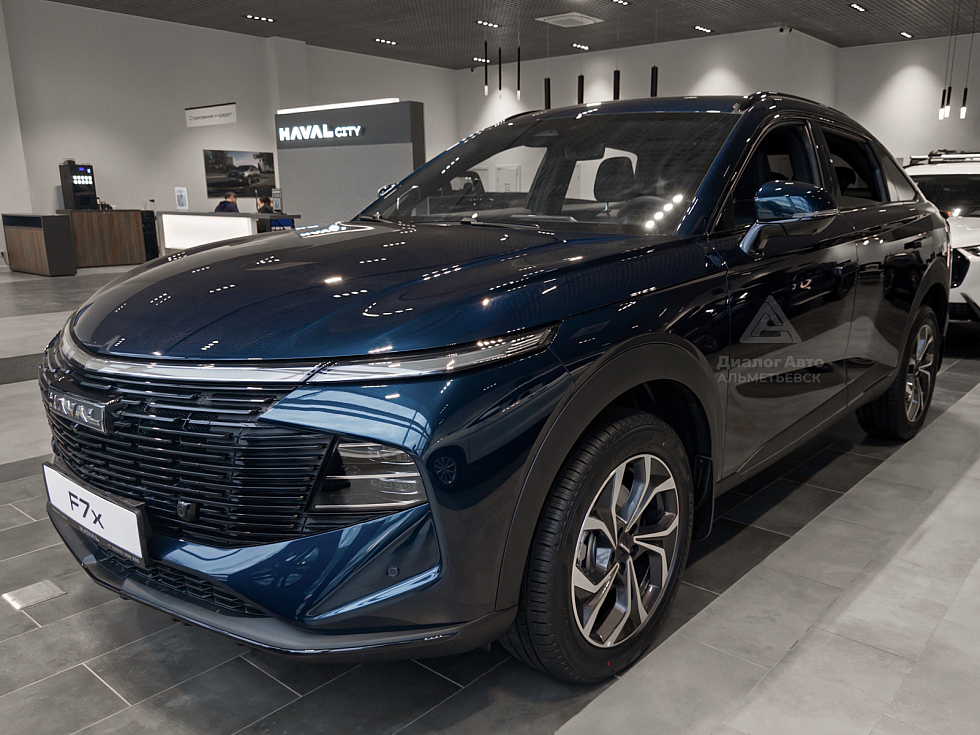 Haval F7x Техно, синий