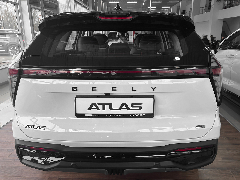 Geely Atlas Флагман, белый