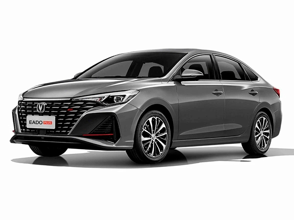 Changan Eado Plus Tech, серебряный