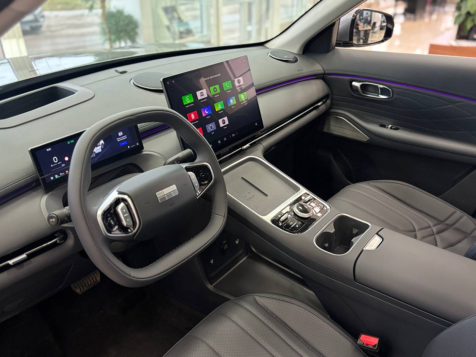 Geely EX5 EM-i Макс, серый