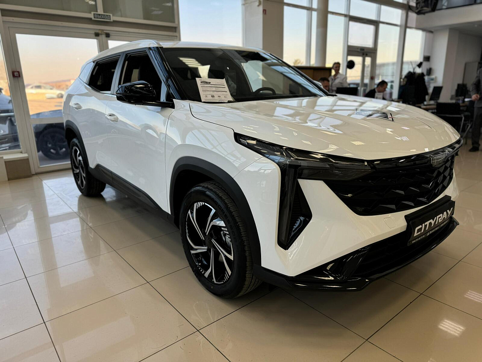 Geely Cityray Флагман, белый