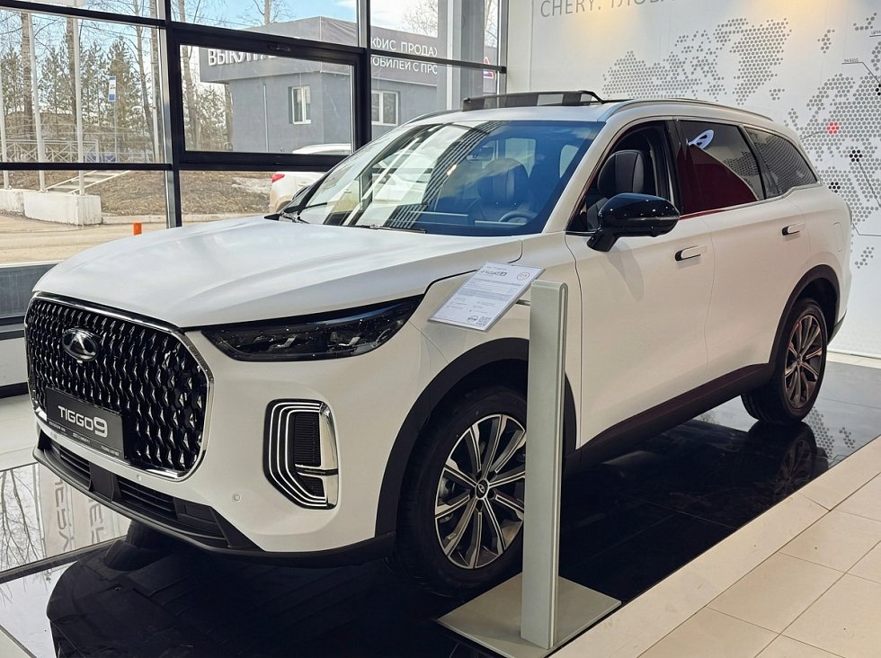 Chery Tiggo 9 Прайм / Prime, белый