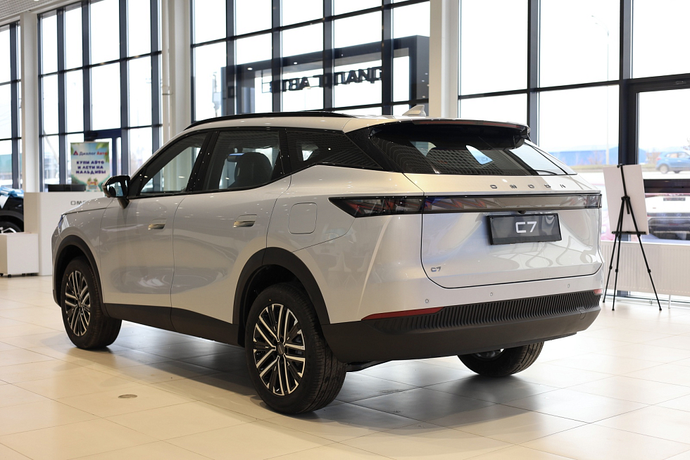 Omoda C7 Joy, серебряный