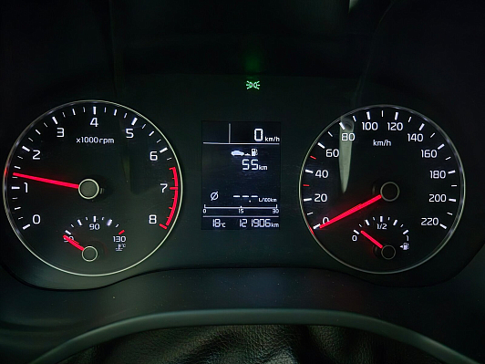 Kia Rio Comfort, 2021 года, пробег 121667 км