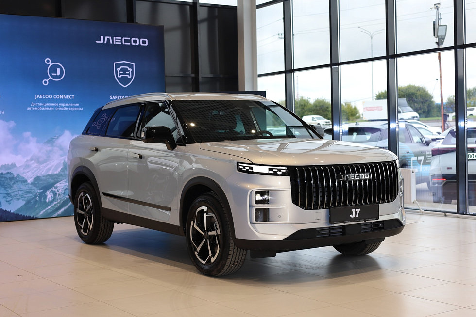 Jaecoo J7 Supreme, серебряный