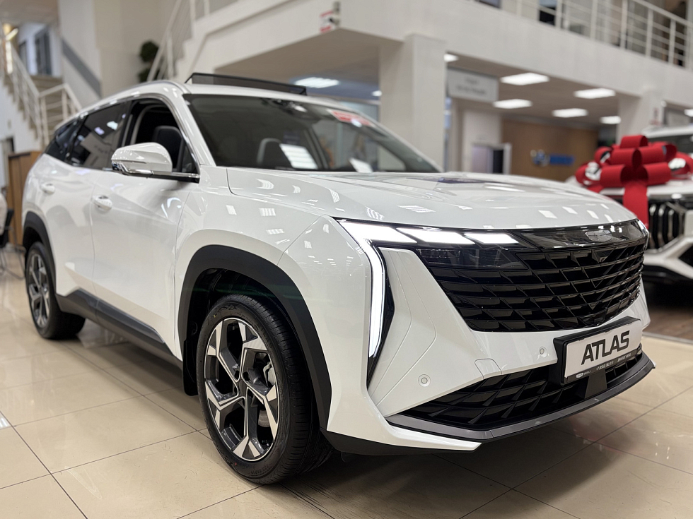 Geely Atlas Люкс, белый