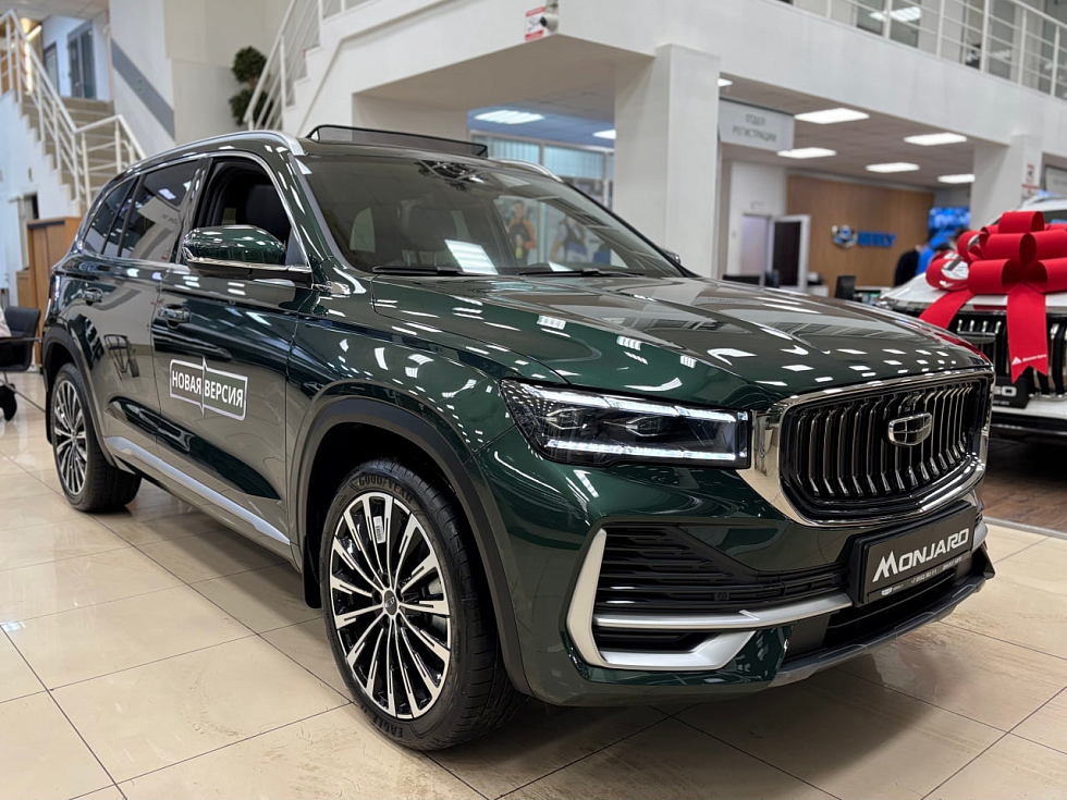 Geely Monjaro Flagship SE, зеленый
