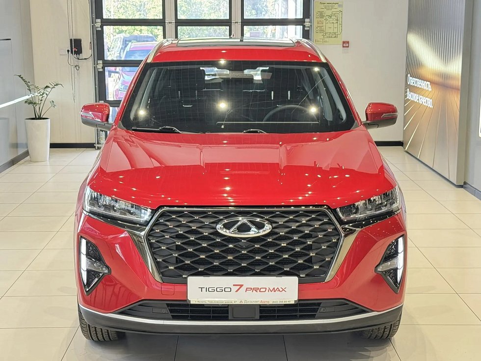 Chery Tiggo 7 Pro Max Prestige, красный