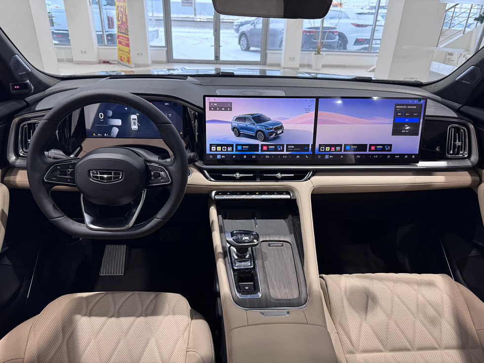 Geely Monjaro Флагман, серый