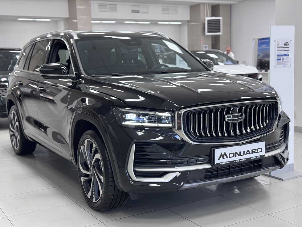 Geely Monjaro Flagship, черный