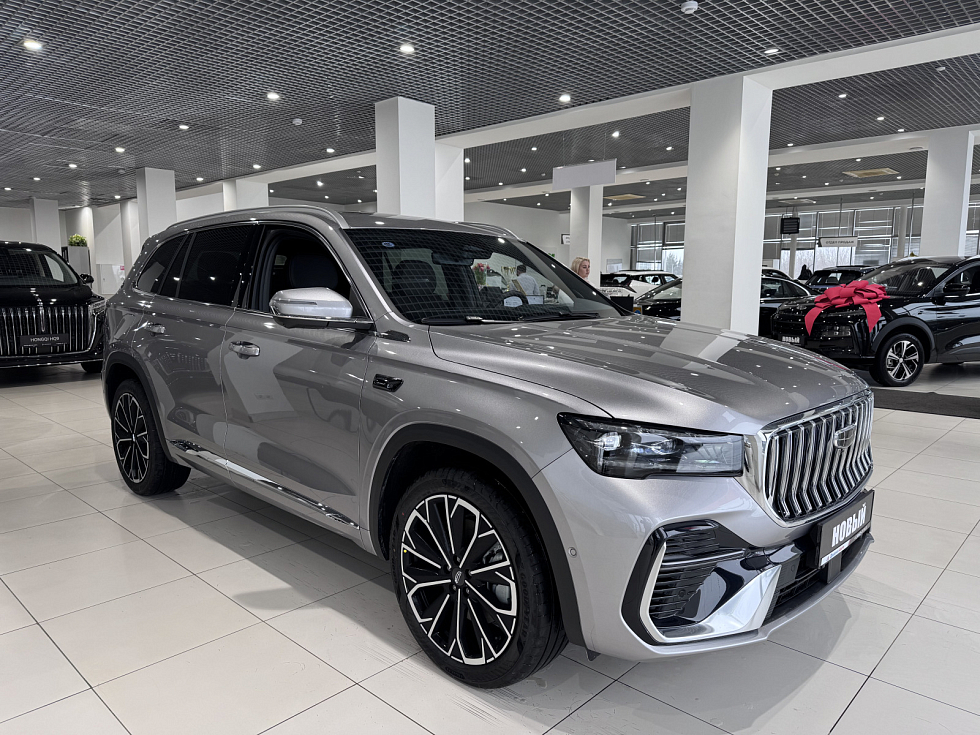 Geely Monjaro Flagship, серебряный