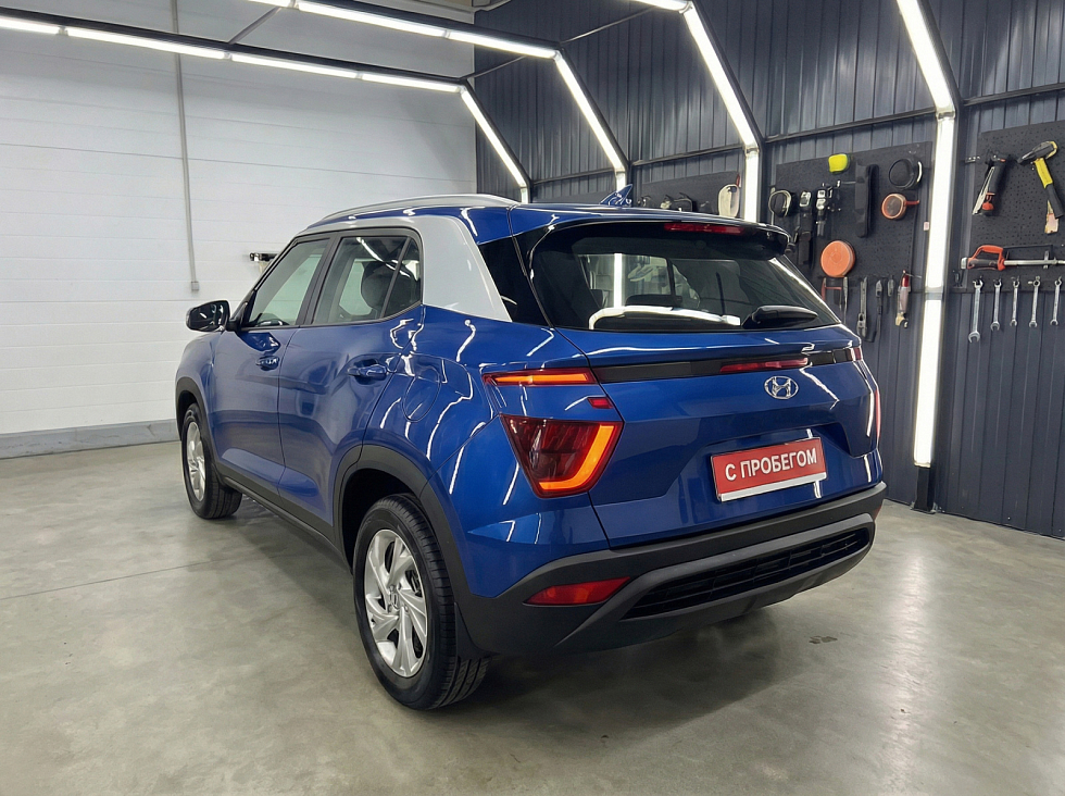 Hyundai Creta Prime, синий