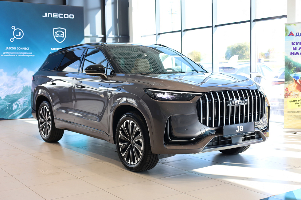Jaecoo J8 Active, серый