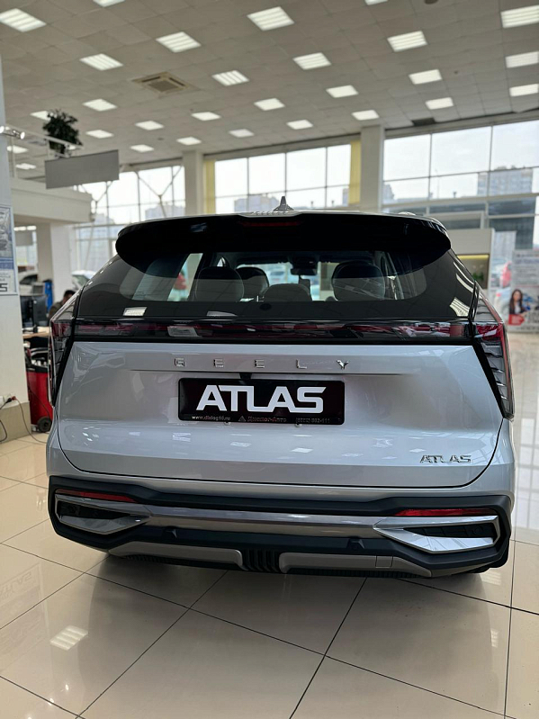 Geely Atlas Flagship, серебряный