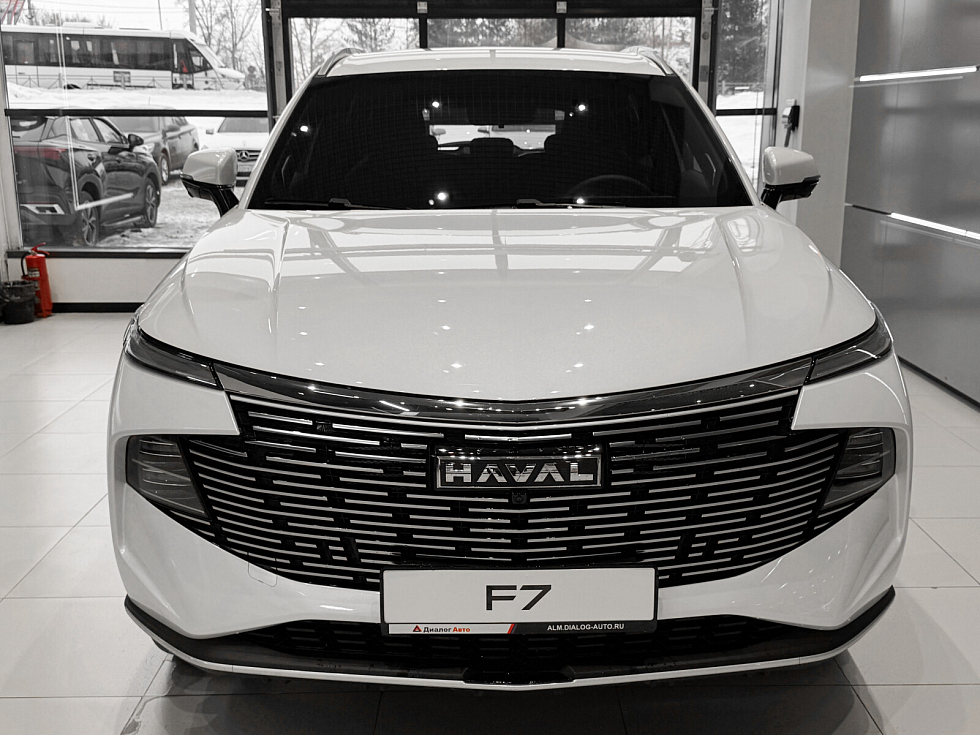 Haval F7 Премиум, белый