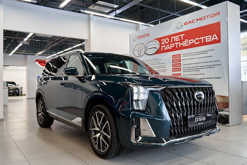 GAC GS8 GT, зеленый