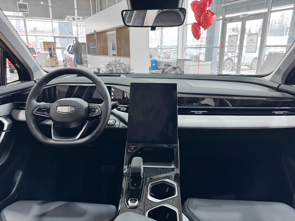 Geely Atlas Люкс, зеленый