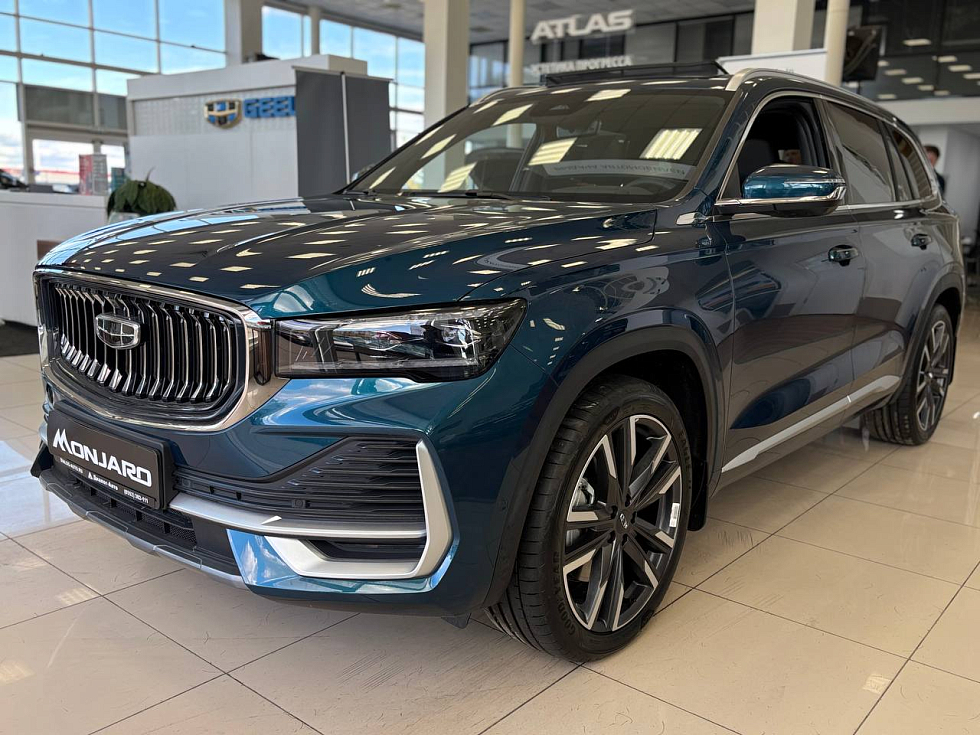 Geely Monjaro Luxury, зеленый