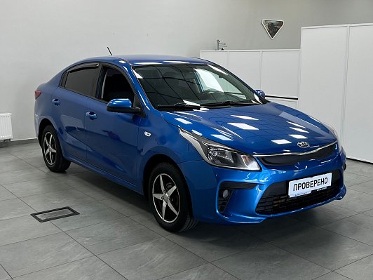Kia Rio, 2018 года, пробег 159053 км