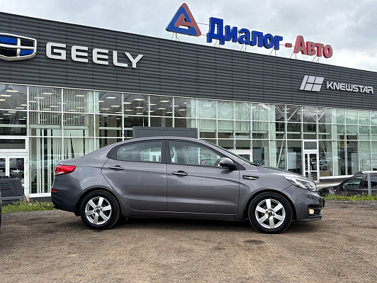 Kia Rio, 2016 года, пробег 121646 км