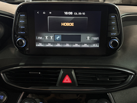 Hyundai Santa Fe Premier, 2019 года, пробег 94800 км