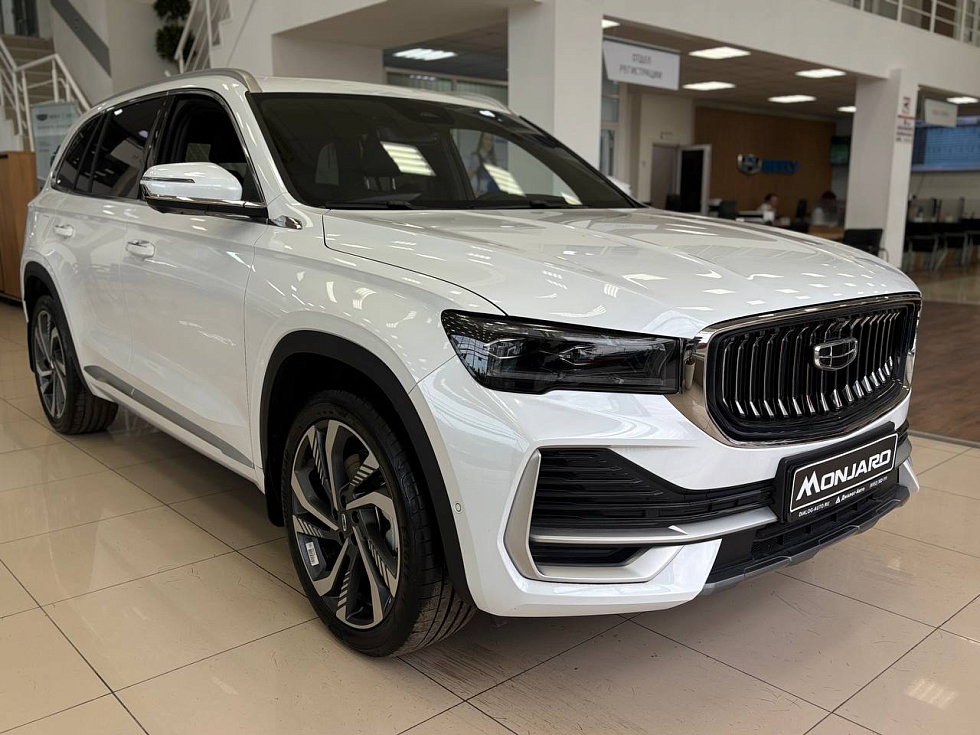 Geely Monjaro Flagship, белый