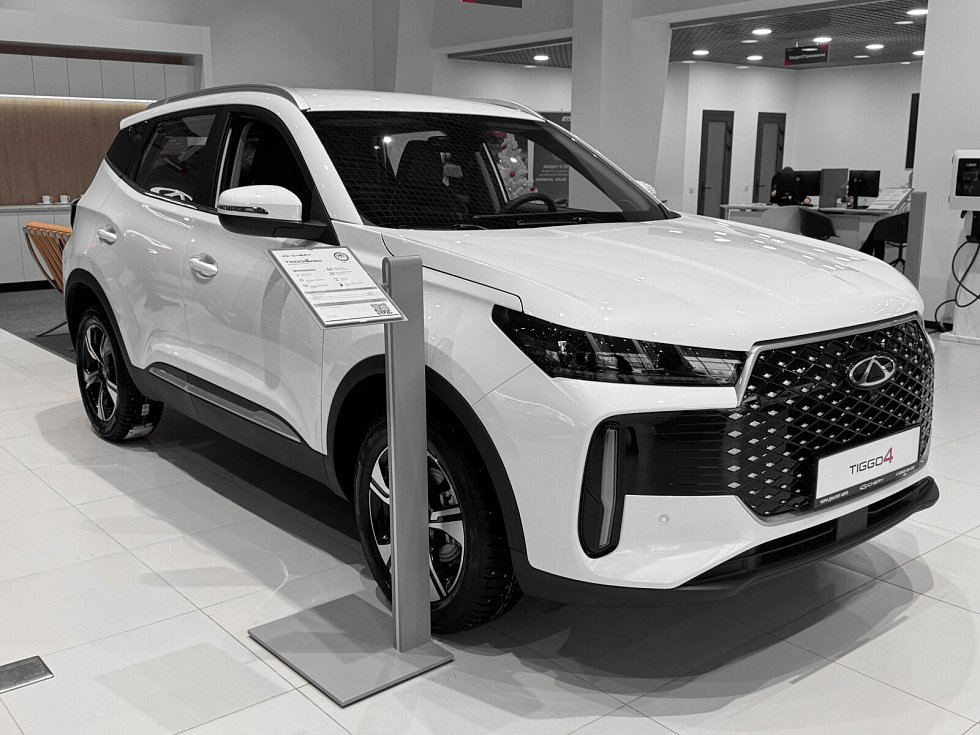 Chery Tiggo 4 Active, белый