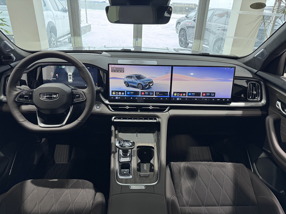 Geely Monjaro Flagship, серебряный