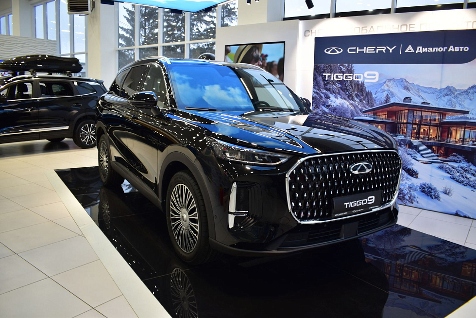 Chery Tiggo 9 , черный