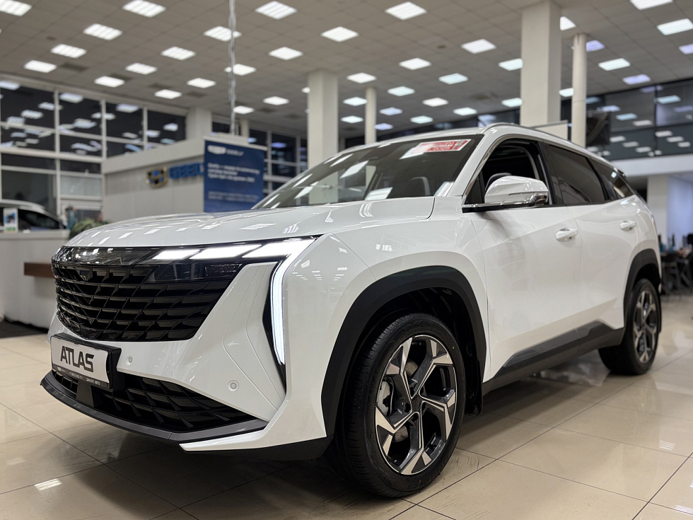 Geely Atlas Люкс, белый