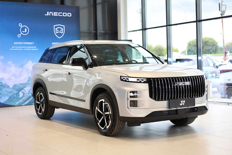 Jaecoo J7 Supreme, серебряный