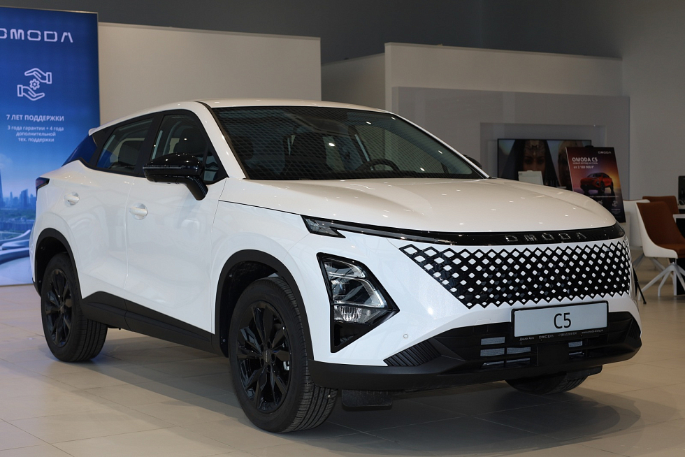 Omoda C5 Ultimate, белый