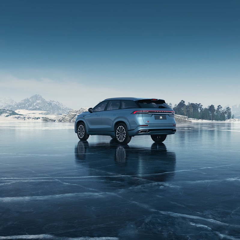 Jaecoo J8 Престиж +, серый