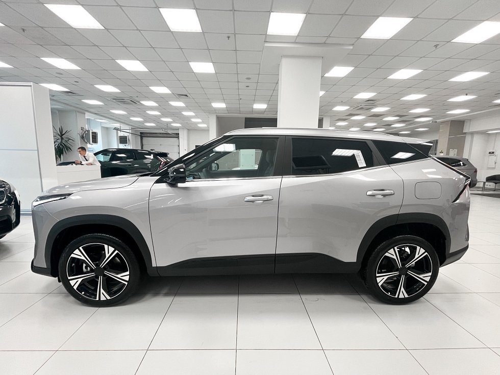 Geely Cityray Флагман, серебряный