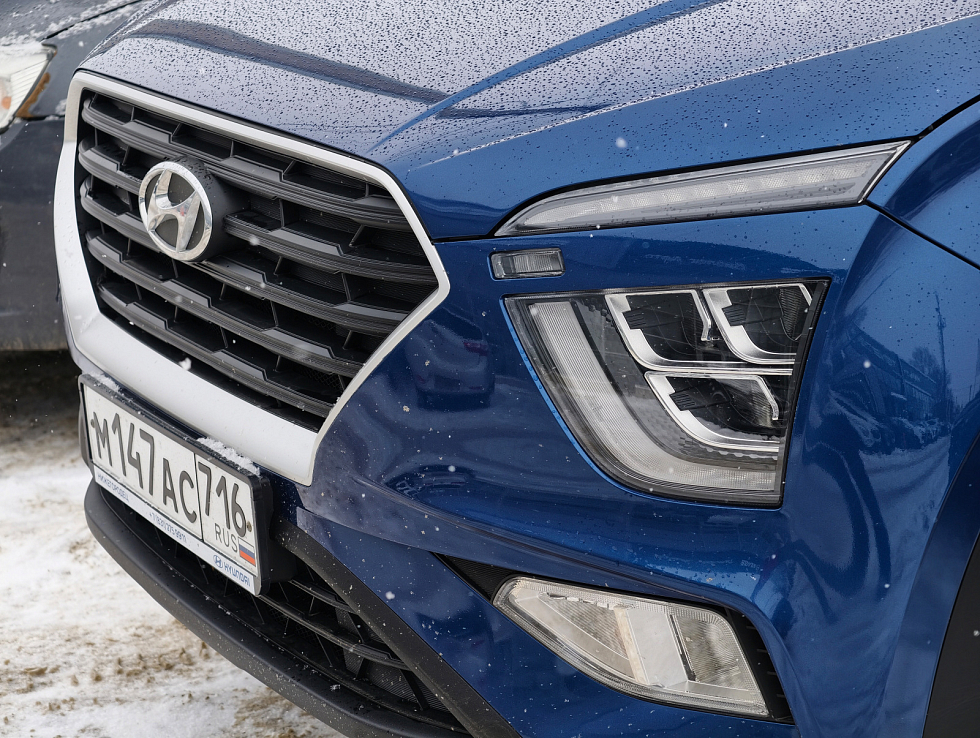 Hyundai Creta Lifestyle, синий