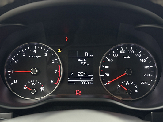 Kia Rio Classic, 2020 года, пробег 87501 км