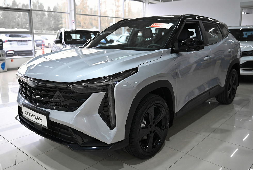 Geely Cityray Спорт, серебряный