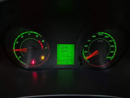 Lada (ВАЗ) Kalina Comfort Glonass 21921-51-223, 2017 года, пробег 90950 км