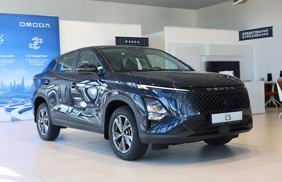 Omoda C5 Active, синий