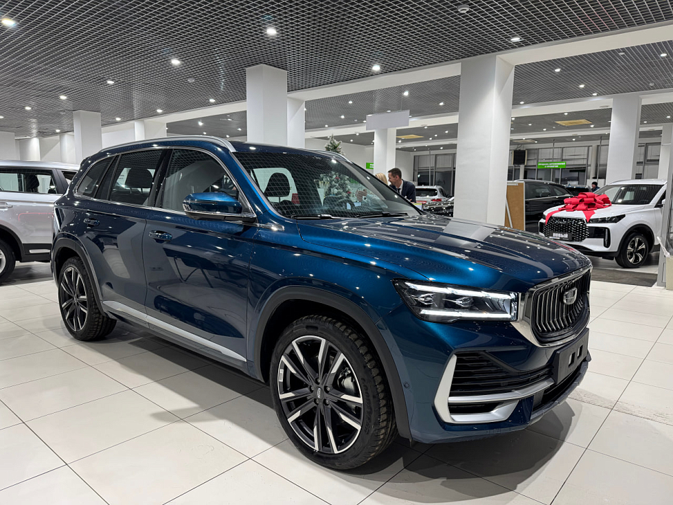 Geely Monjaro Exclusive, синий