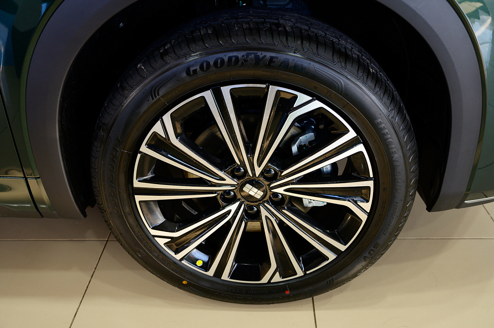 Geely EX5 EM-i Макс, зеленый