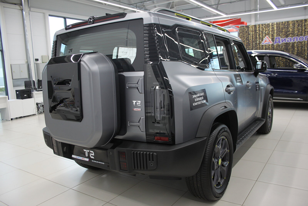 JETOUR T2 Expedition, серебряный